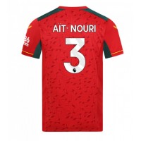 Camisa de time de futebol Wolves Rayan Ait-Nouri #3 Replicas 2º Equipamento 2023-24 Manga Curta